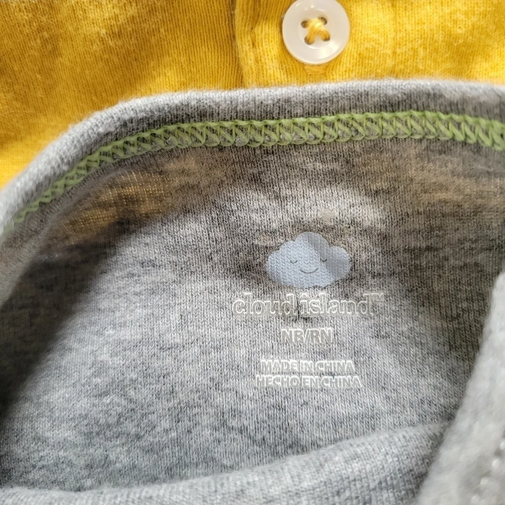 Bundle/Lot of 14 Tops, Bottoms, and Pj's Size Boys Newborn
